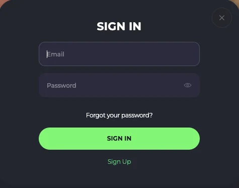 Login at Spinago